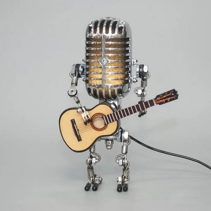 Retro Music Theme Table Lamp - Ortekor