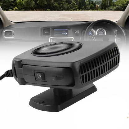 Compact 12V Car Ceramic Heater Fan for Winter - Ortekor