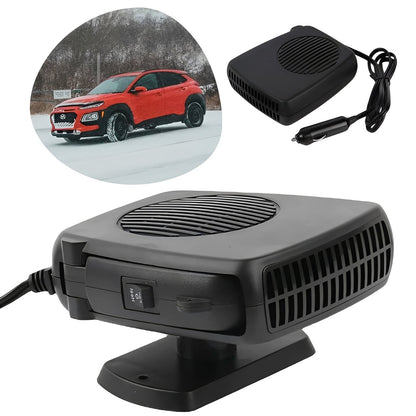 Chauffage soufflant compact 12V en céramique pour voiture pour l'hiver