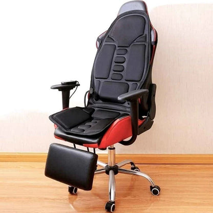 Coussin de siège de massage chauffant pour le soulagement du bas du dos
