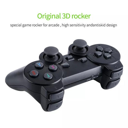 Console de jeu compacte avec 64 Go et 2 manettes sans fil