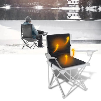 Coussin de siège de voiture chauffant portable avec 3 modes de chauffage