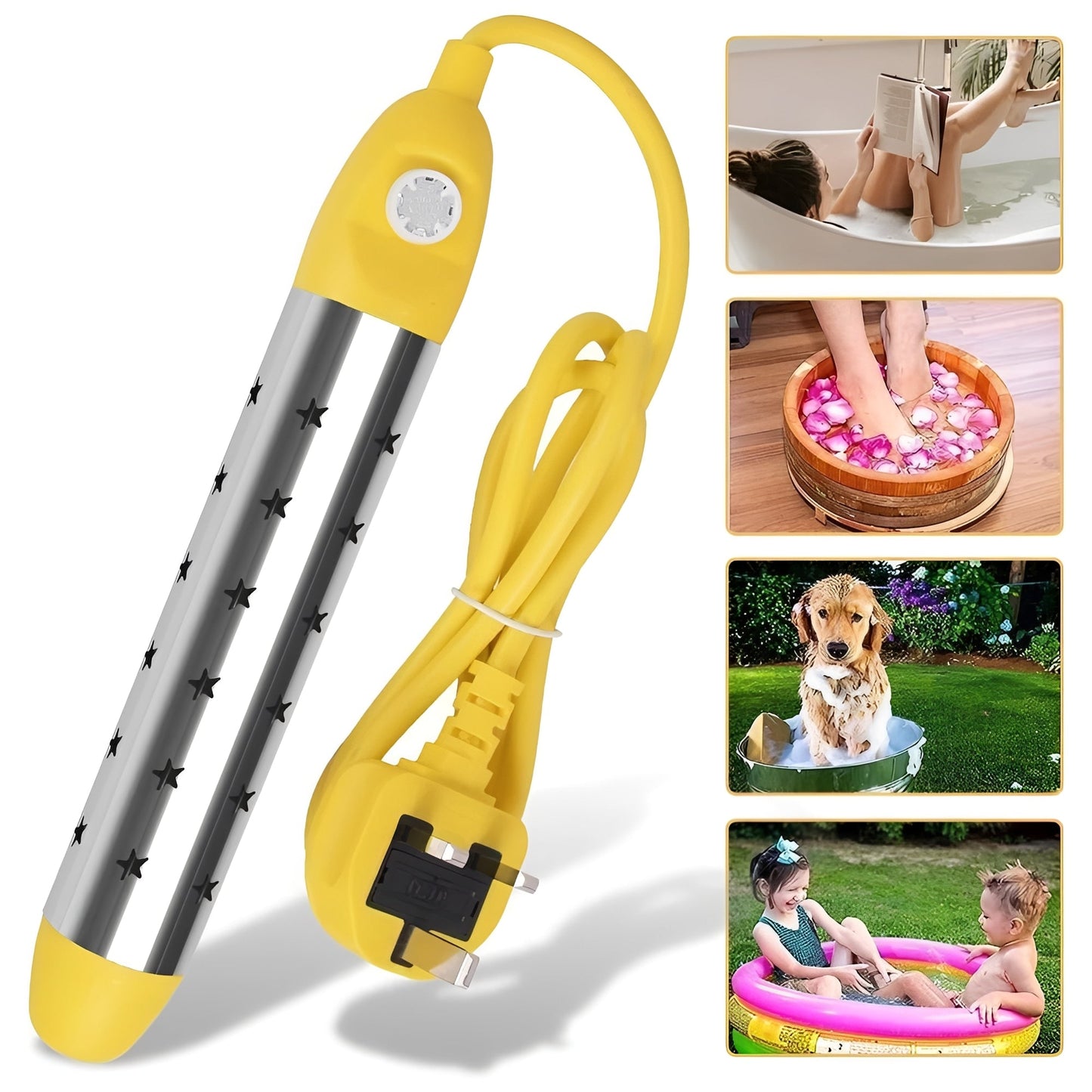 Chauffe-eau électrique instantané compact 2500 W