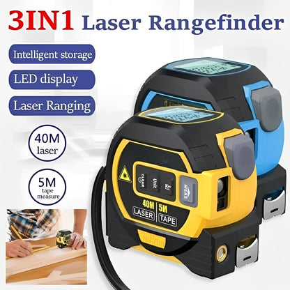 Télémètre laser de précision avec capteur infrarouge