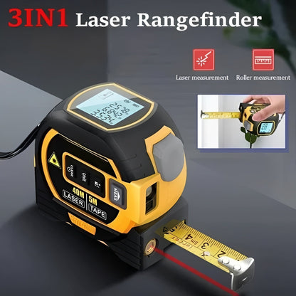 Télémètre laser de précision avec capteur infrarouge