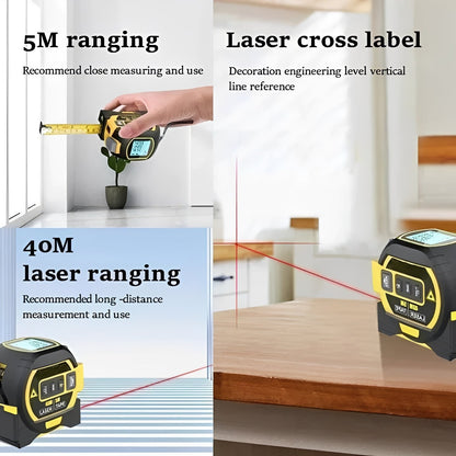 Télémètre laser de précision avec capteur infrarouge