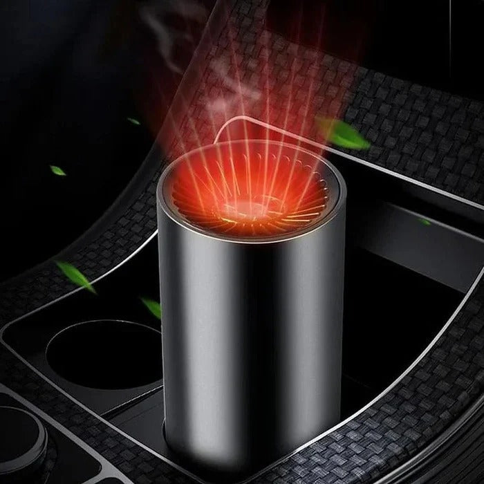 Compact Car Cup Heater and Cooler with Swivel Base - Ortekor