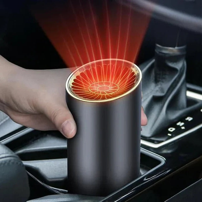 Chauffe-tasse et refroidisseur compacts pour voiture avec base pivotante