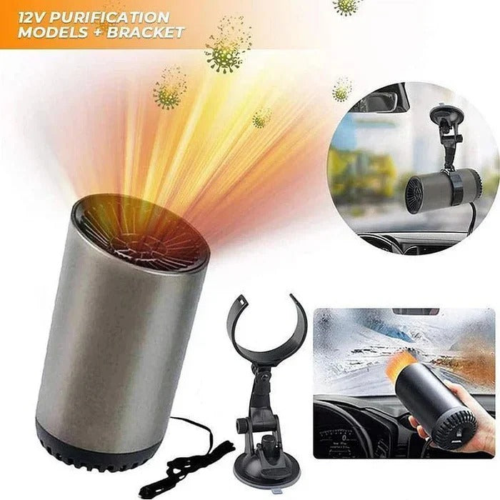 Chauffe-tasse et refroidisseur compacts pour voiture avec base pivotante
