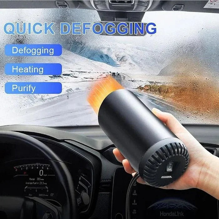 Chauffe-tasse et refroidisseur compacts pour voiture avec base pivotante
