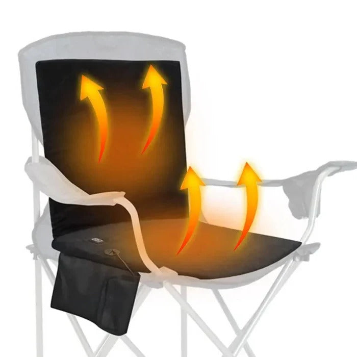 Warm Massage Seat Pad with Adjustable Heat Settings - Ortekor
