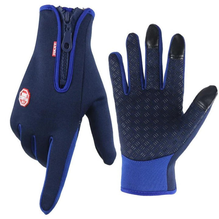 Gants d'hiver chauds avec doigts compatibles écran tactile