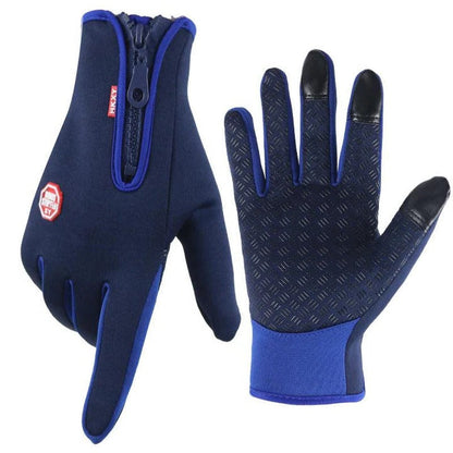 Gants d'hiver chauds avec doigts compatibles écran tactile