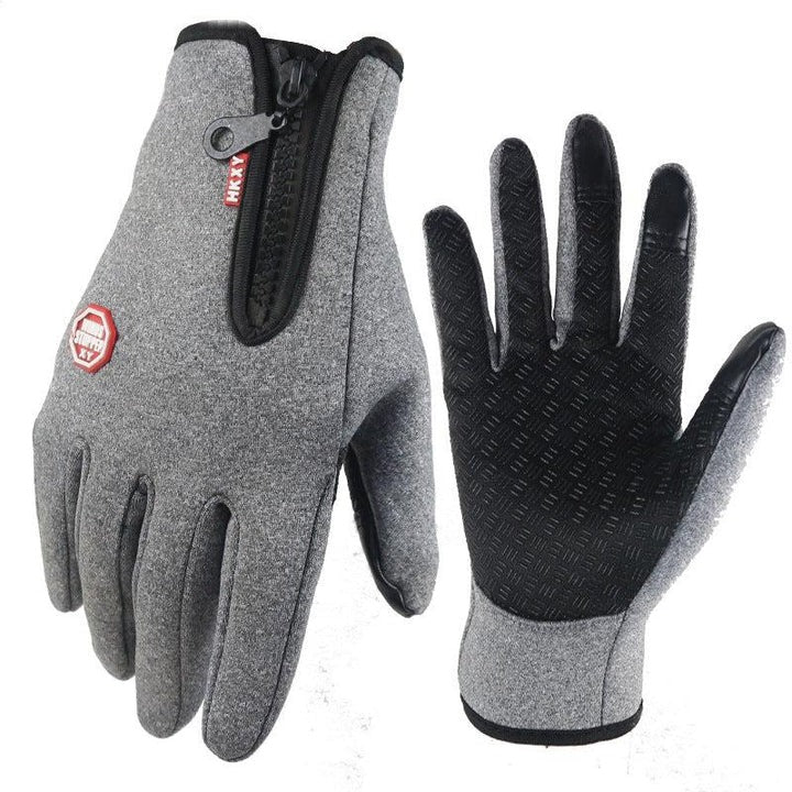 Gants d'hiver chauds avec doigts compatibles écran tactile