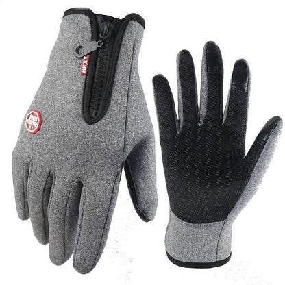 Gants d'hiver chauds avec doigts compatibles écran tactile