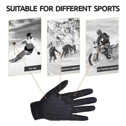 Gants Chauds Imperméables Tactiles pour Temps Froid