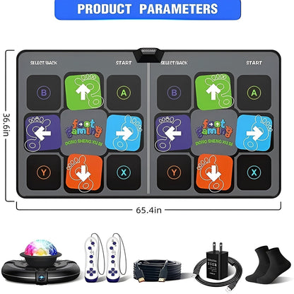 Tapis de danse musical amusant pour enfants