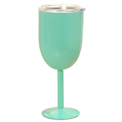 Gobelet à vin isotherme à double paroi avec couvercle hermétique