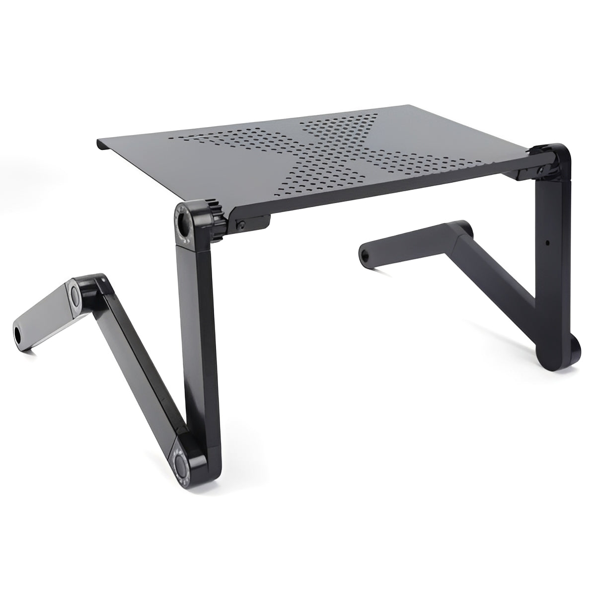 Support de bureau portable pliable pour ordinateur portable pour une visualisation confortable