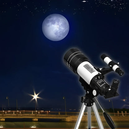 Télescope lunaire puissant avec trépied, zoom 150x