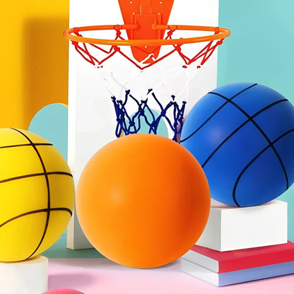 Ballon de basket silencieux pour usage domestique