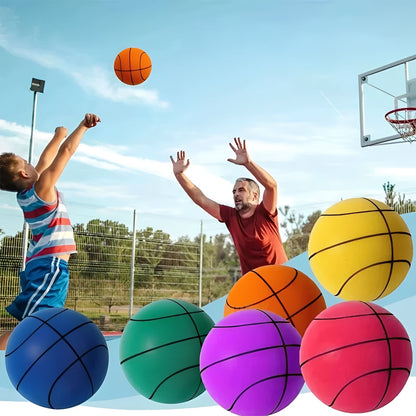 Ballon de basket silencieux pour usage domestique