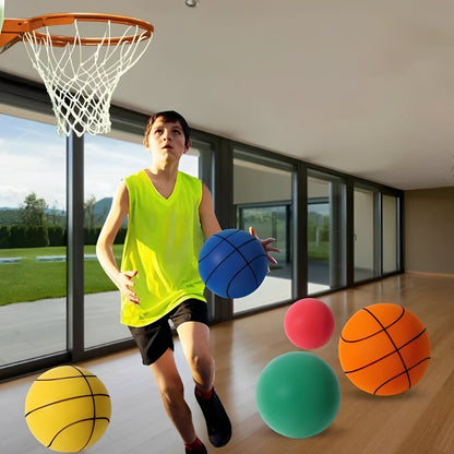 Ballon de basket silencieux pour usage domestique