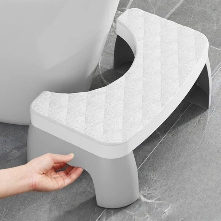 Marchepied de toilette peu encombrant avec base antidérapante