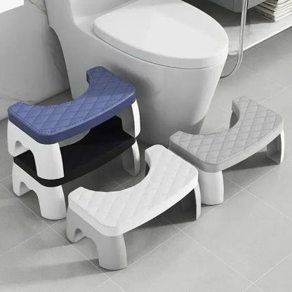 Marchepied de toilette peu encombrant avec base antidérapante