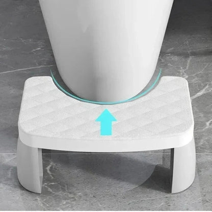 Marchepied de toilette peu encombrant avec base antidérapante