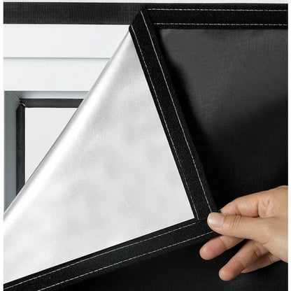 Habillage de fenêtre thermique noir occultant