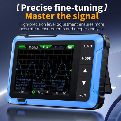 Oscilloscope portable compact pour l'analyse des signaux électroniques