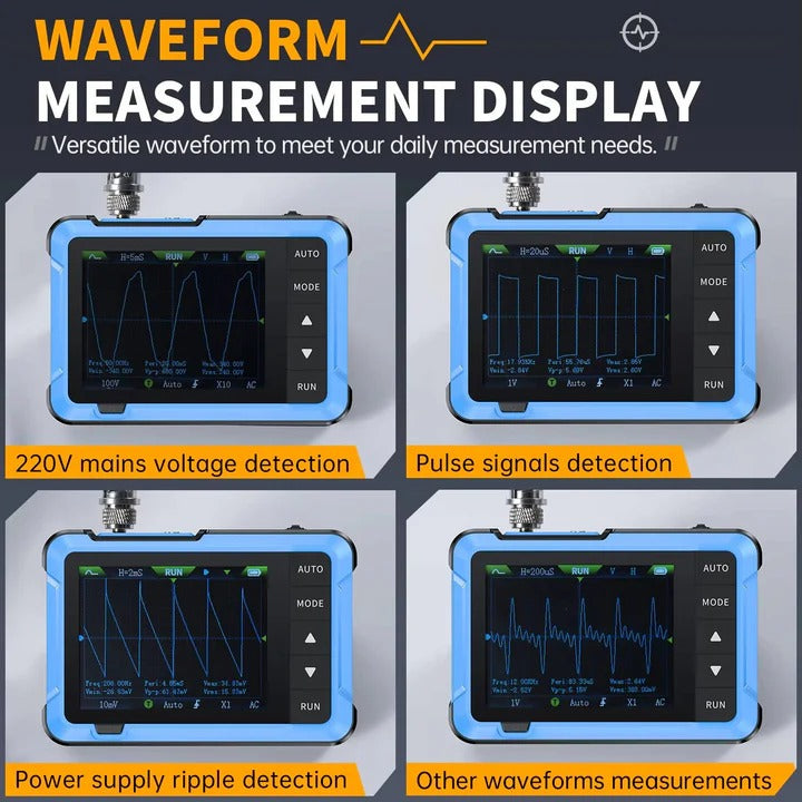 Oscilloscope portable compact pour l'analyse des signaux électroniques