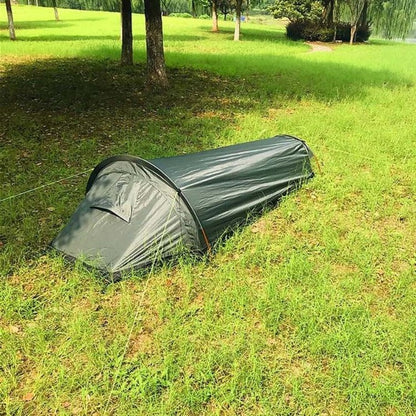 Tente de camping portable compacte pour une personne