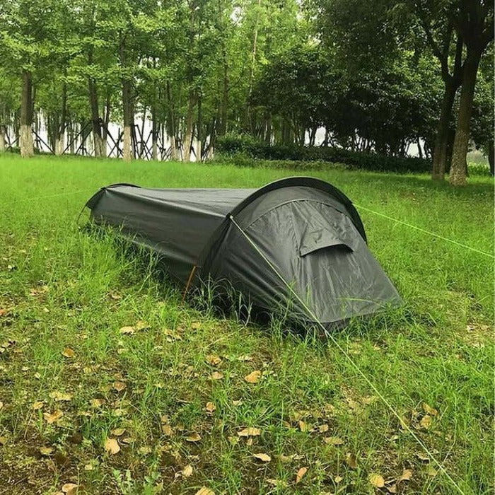 Tente de camping portable compacte pour une personne