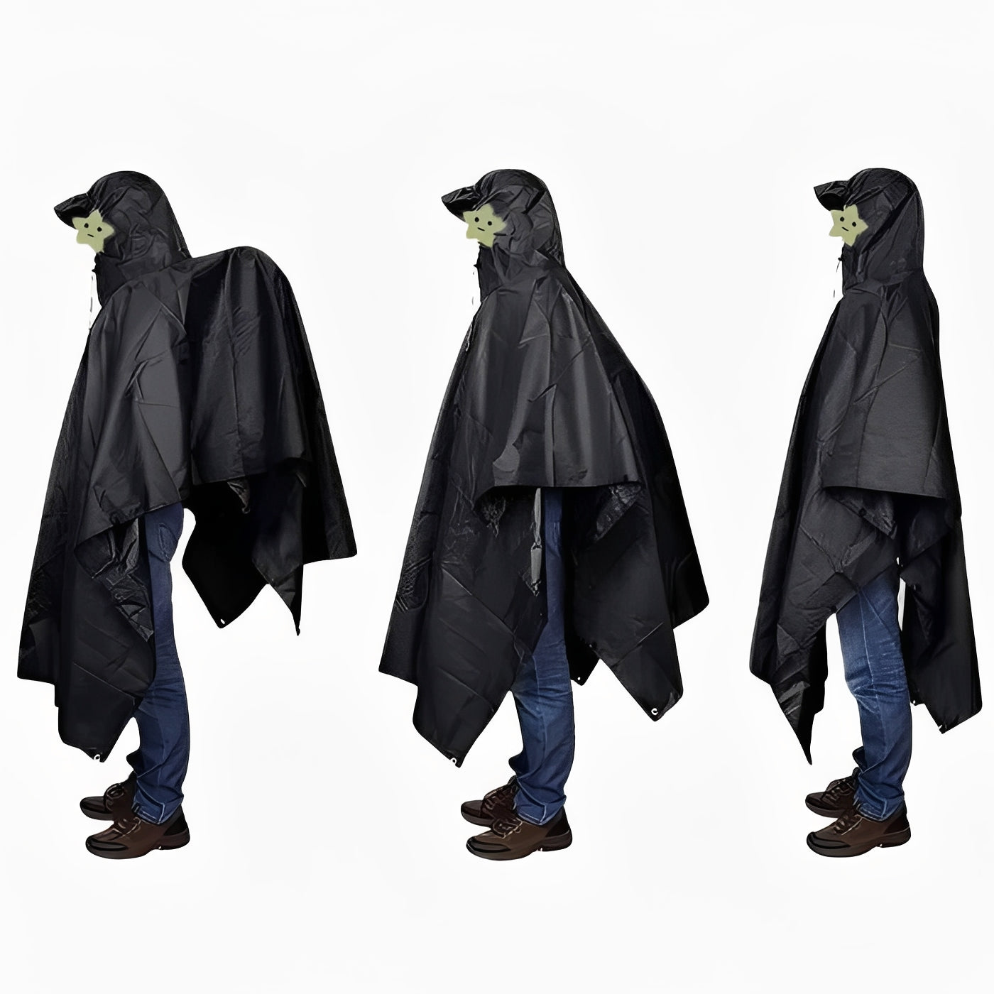 Cape de pluie intégrale imperméable