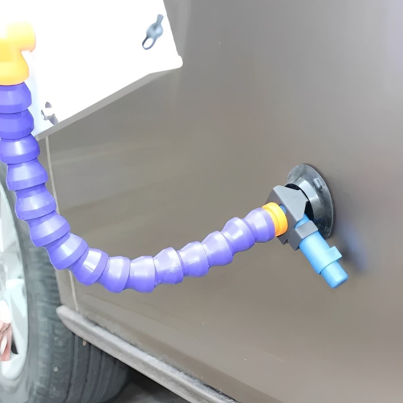 Kit de débosselage de carrosserie de voiture avec pompe manuelle