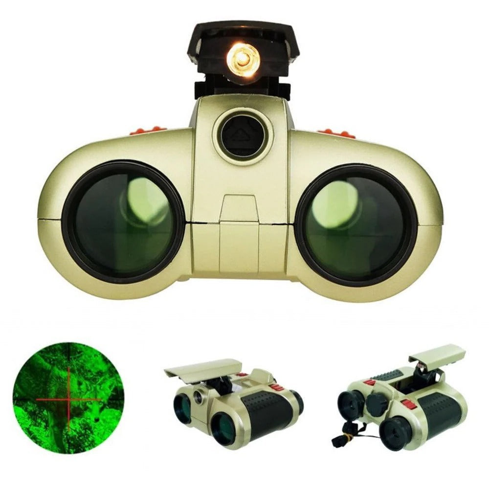 Lunettes de vision nocturne pour enfants avec lampes de poche LED