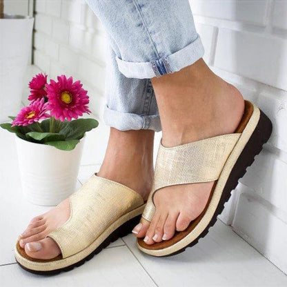 Sandales orthopédiques pour hommes et femmes avec écarteur d'orteils