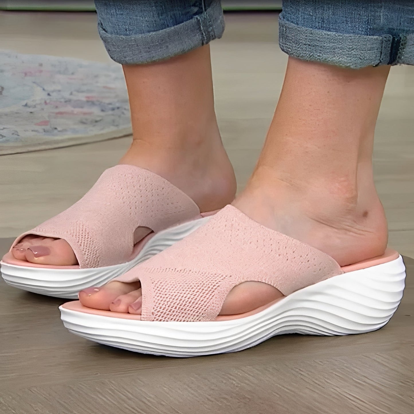 Sandales confortables pour femmes avec soutien de la voûte plantaire