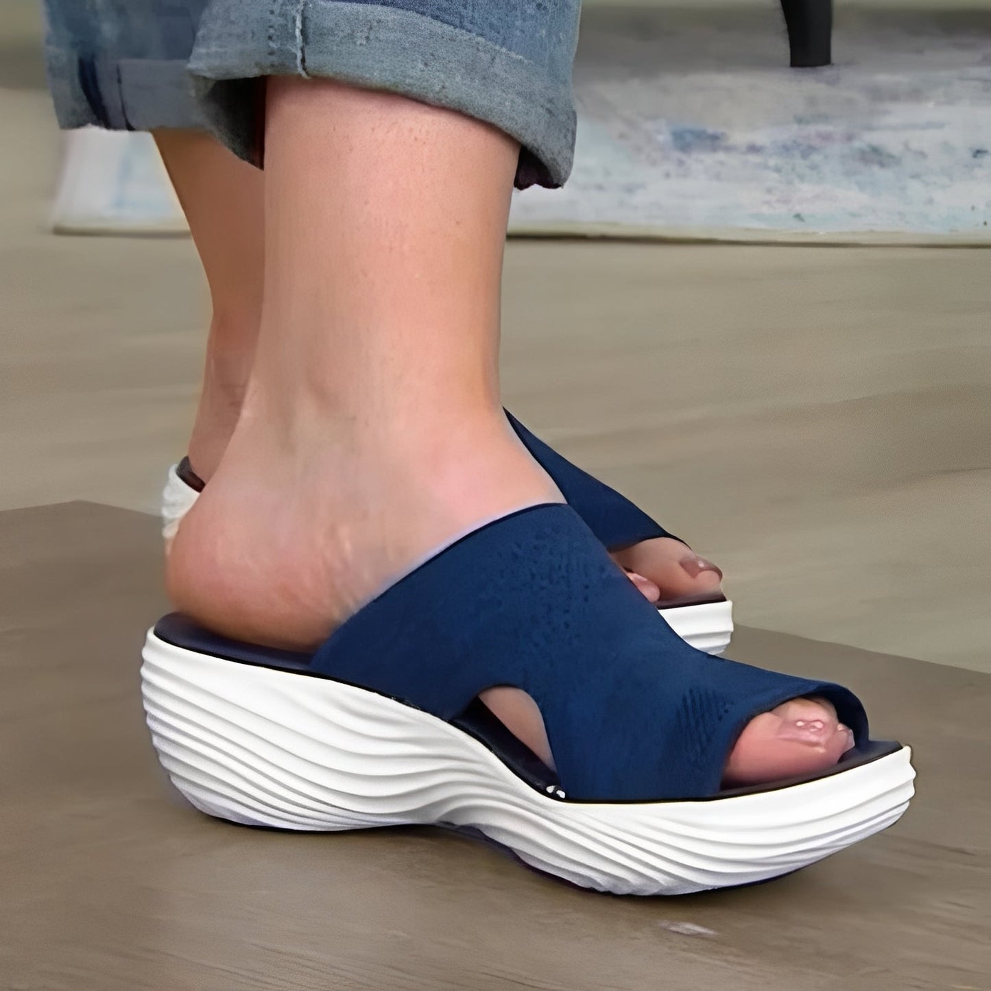Sandales confortables pour femmes avec soutien de la voûte plantaire