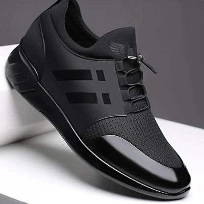 Comfortable Men's Leather Shoes with Arch Support - Ortekor