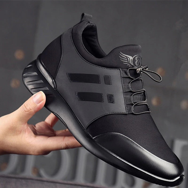 Chaussures en cuir confortables pour homme avec soutien de la voûte plantaire