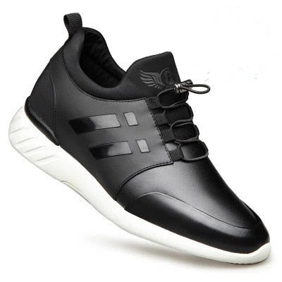 Chaussures en cuir confortables pour homme avec soutien de la voûte plantaire