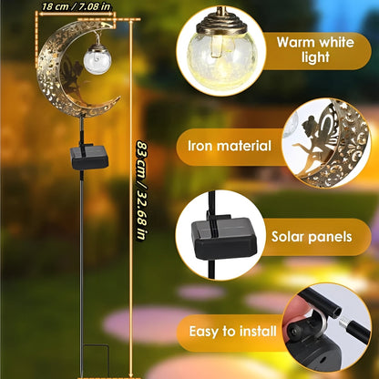 Lampes de chemin solaires extérieures lumineuses