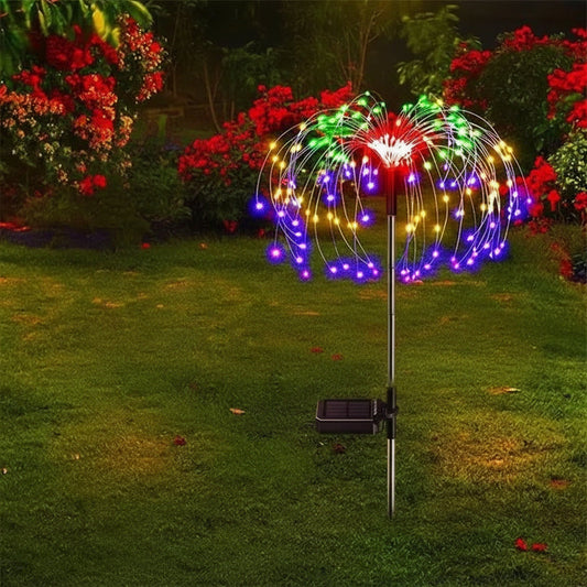 Colorful Solar String Lights with 60 LED Bulbs - Ortekor