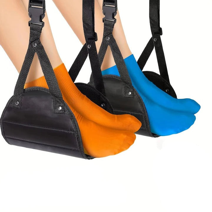 Ensemble hamac repose-pieds confortable pour avion pour le voyage