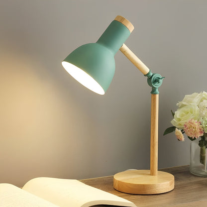Lampe de bureau LED flexible avec bras réglable