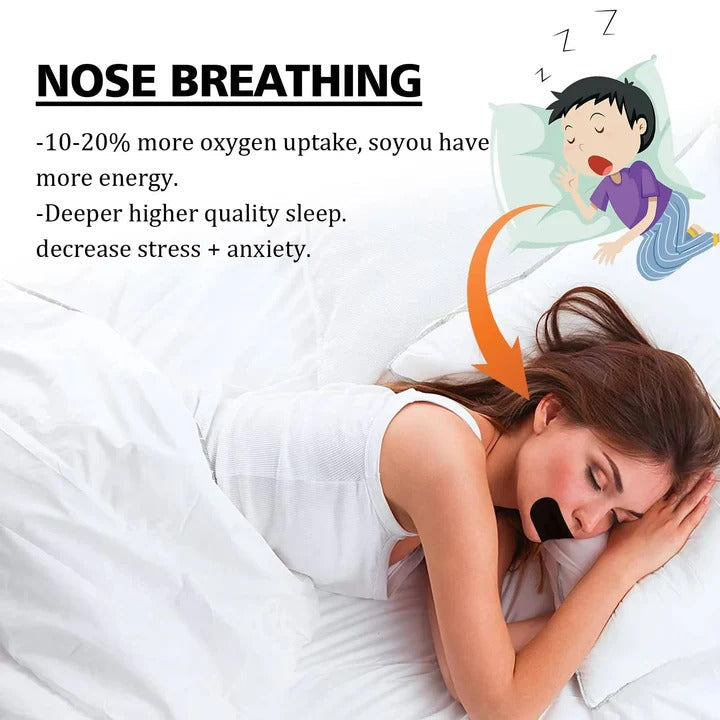 Bandes buccales de sommeil pour la réduction du ronflement