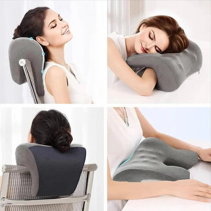 Coussin de soutien cervical pour chaise de bureau ergonomique